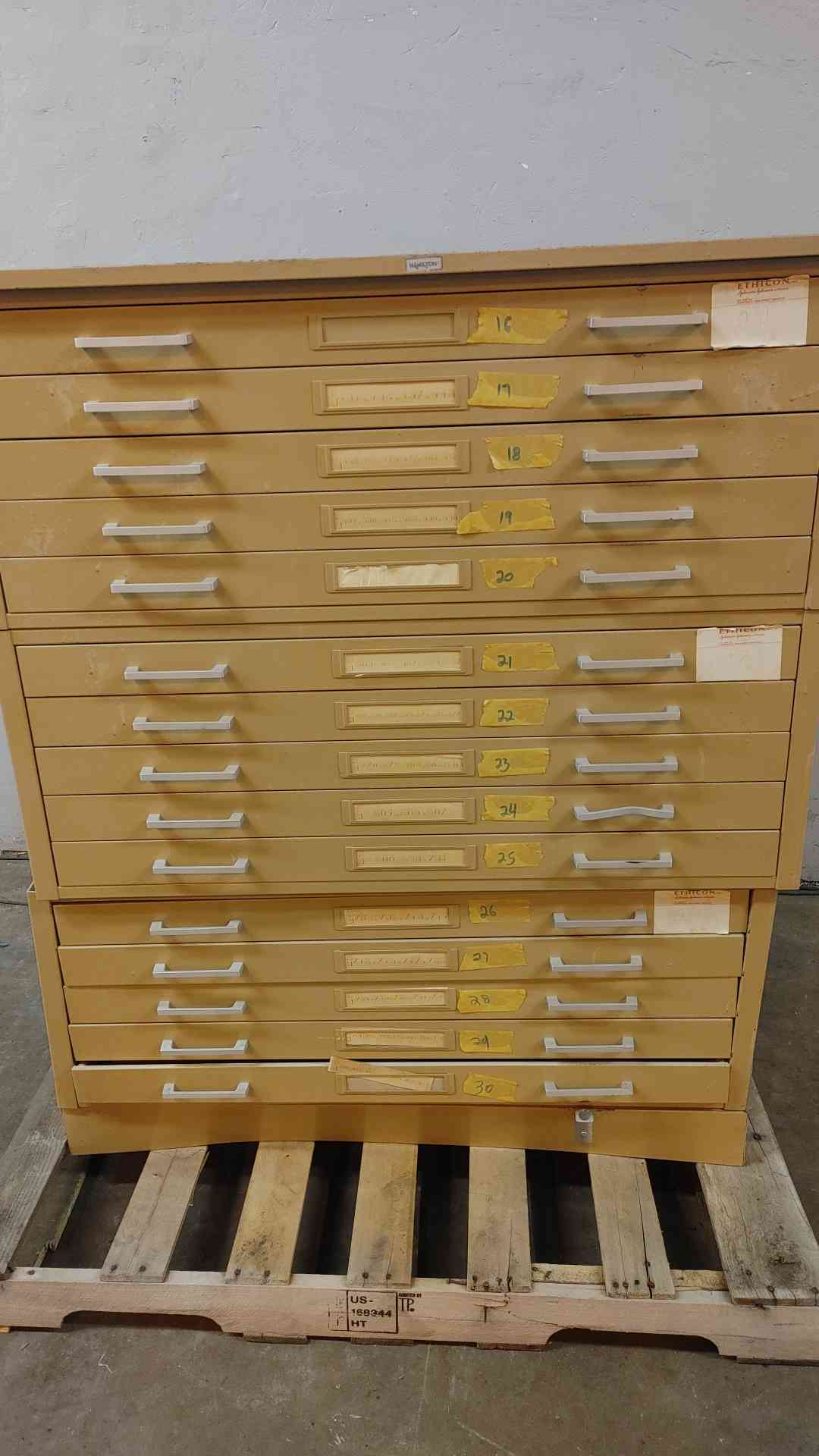 41" Hamilton 3 Tier Storage Cabinet