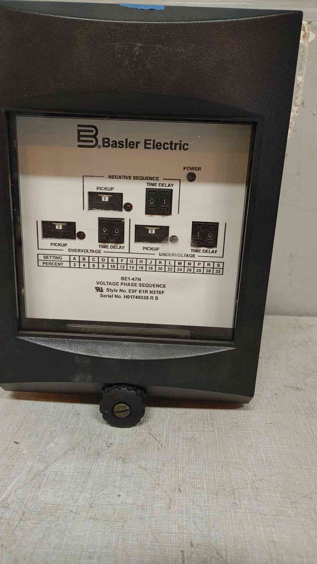 Basler Electric Voltage Phase Sequence BE1-47N (109300)