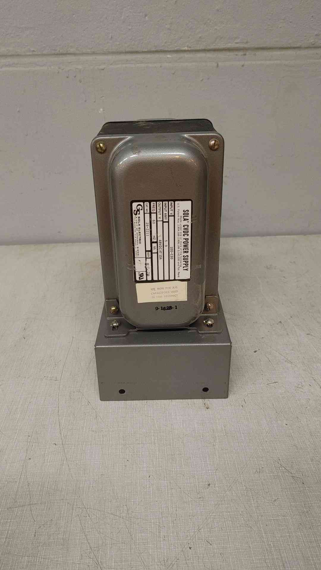 Sola CVDC Power Supply 48VDC 10A - Model 28-2211 - Industrial Grade