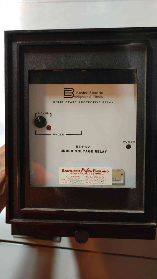 Basler Electric BE1-27 Under Voltage Relay