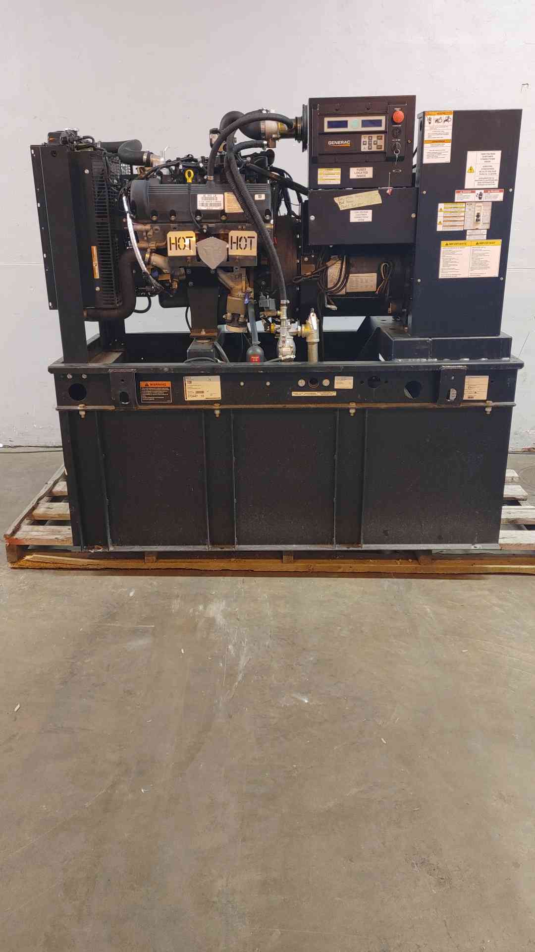35KW Generac SG35 1PH Nat Gas / LP 136Hrs 2016 TESTED (SKU: 110088)