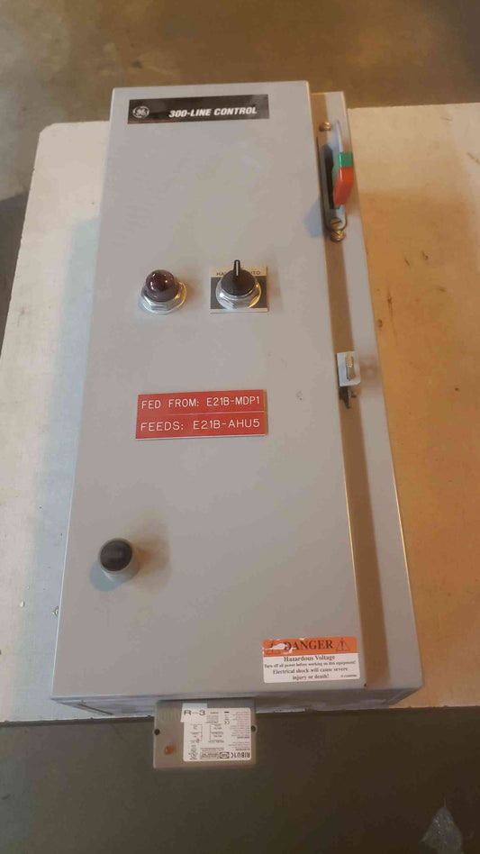 GE 300-Line Full Voltage Non-Reversing Magnetic Starters w/ Control Transformer(SKU: 110295)