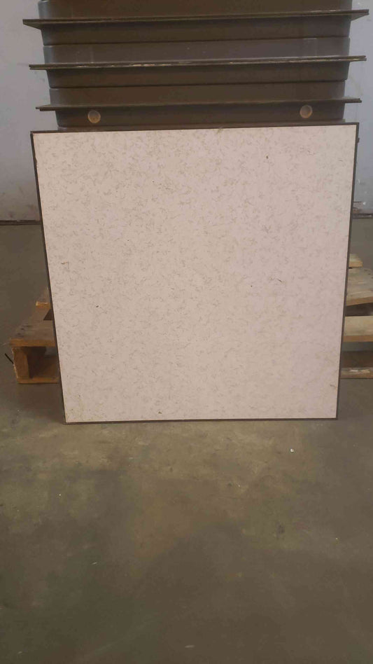 Raised Access Floor Tile 24"×24" Concrete Fill Gray Starlight HPL (SKU: 110377)