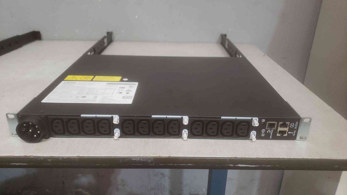 IBM 02CL728 DPI SWITCHED/MONITORED PDU 12Port(SKU: 110777)
