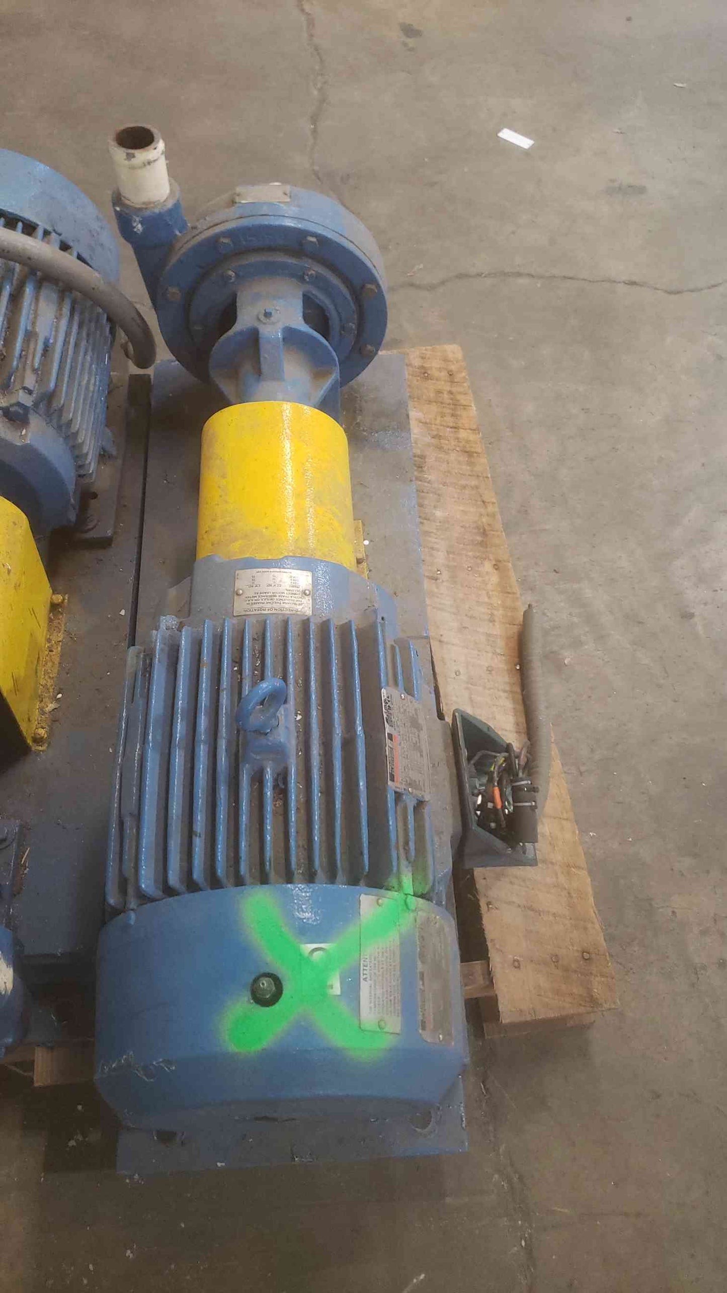 20HP RELIANCE Motor Paco Pump Package 841XL 460V, 22.3A, 3PH Severe Duty AC