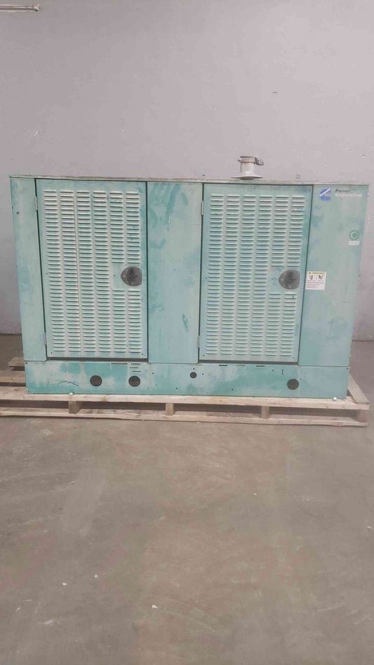 35KW Cummins Onan 1&3PH 145.8A Nat Gas LP Generator 974.8Hrs TESTED (SKU: 110932)