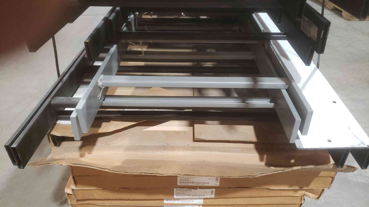 15"x117" Gray Ladder Racking Cable Management (SKU: 111116)