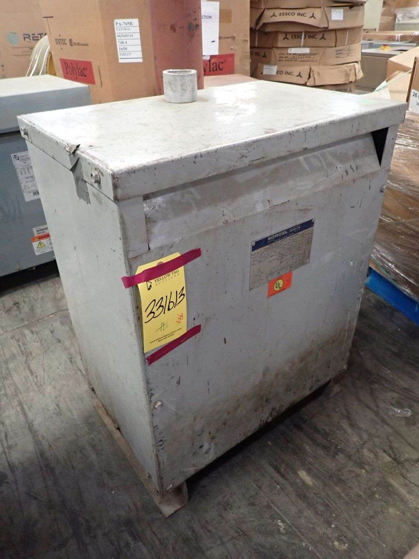 Square D 30KVA Dry Type Transformer 480v x 208/120