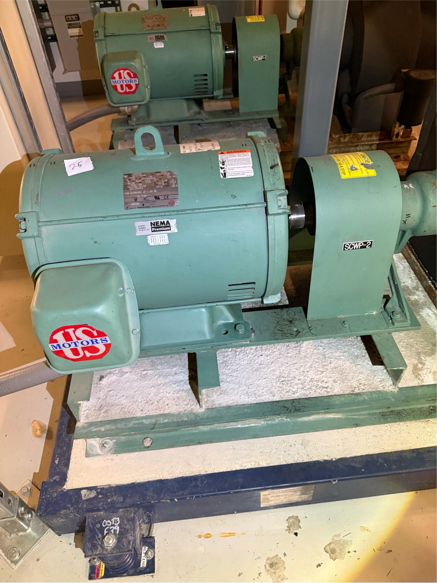 Emerson US Motors R363 50HP Motor 3ph 230/460