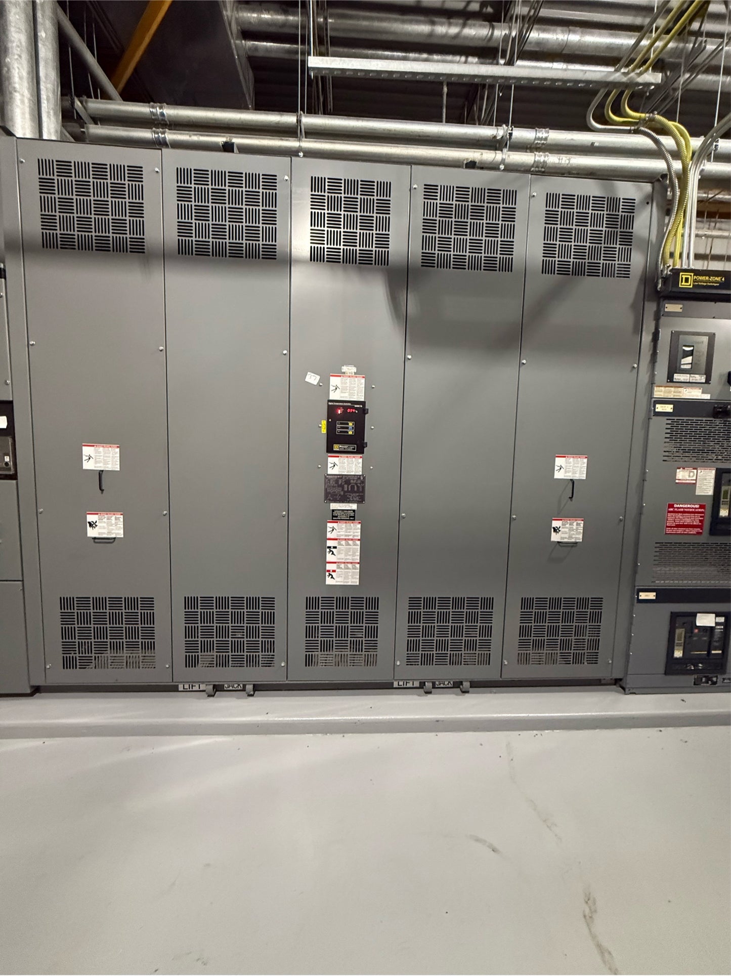3750/5000KVA Square D PowerDry II Sorgel Transformer 12470V x 480/277v