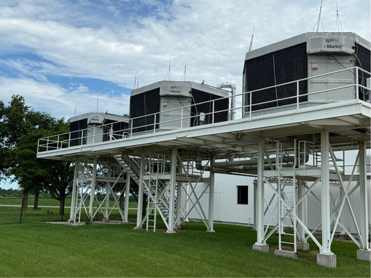 450 Ton Marley Quadraflow Model 23221 Industrial Cooling Tower