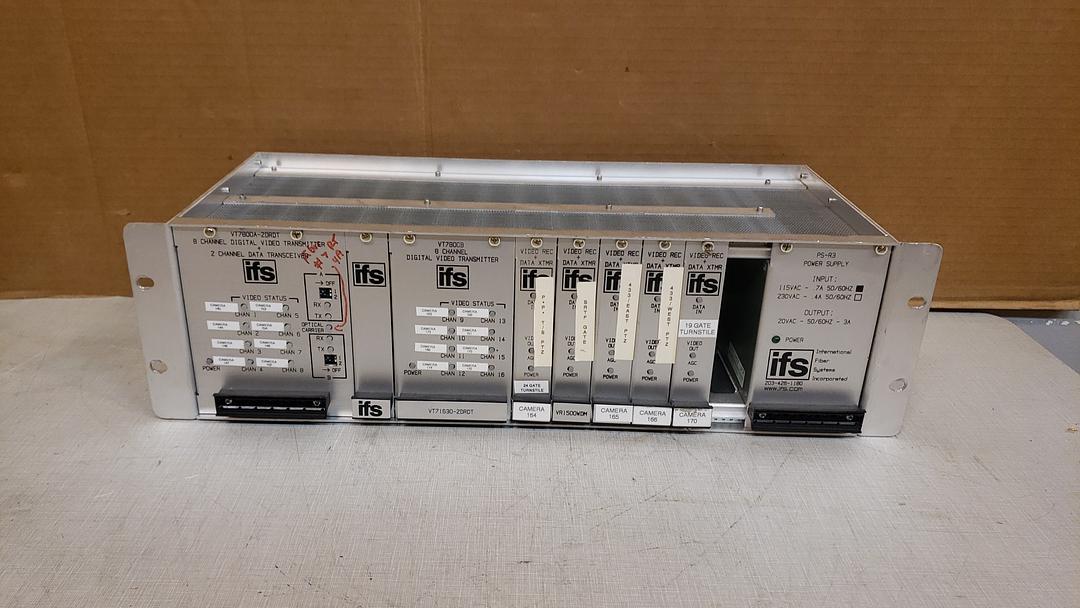 IFS Video Transmitter w/ Installed Cards(S6LLST8451)