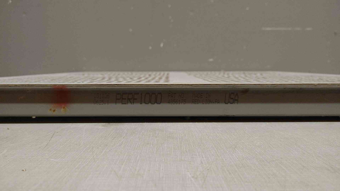 2'x2' Raised Acees Floor Tile PERF1000 Perforated (108826)
