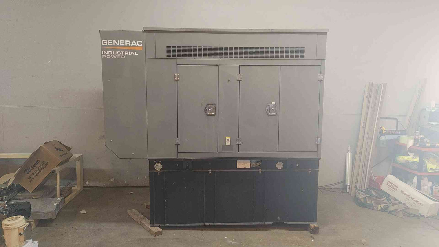 15KW Generac Industrial Power Generator 120/240V 1PH 62A 221Hrs Diesel SD15
