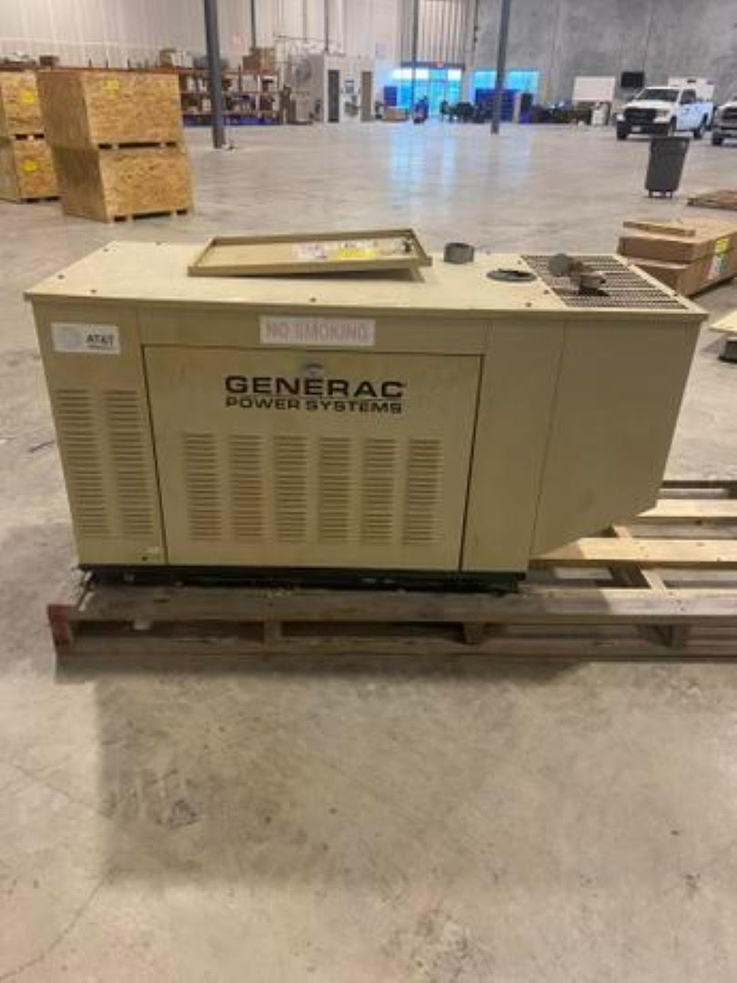 15KW Generac SG015 NG/LP Generator 1PH 120/240 4015hrs 2003