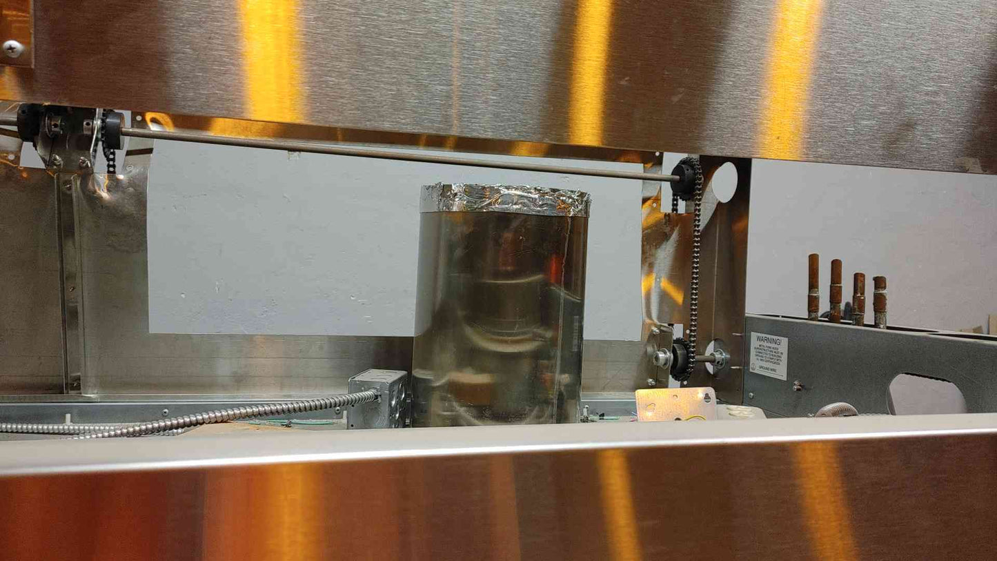 8' Jamestown Fume Hood F-183-96-2D30 Ducted Hood Vertical Sash JMP