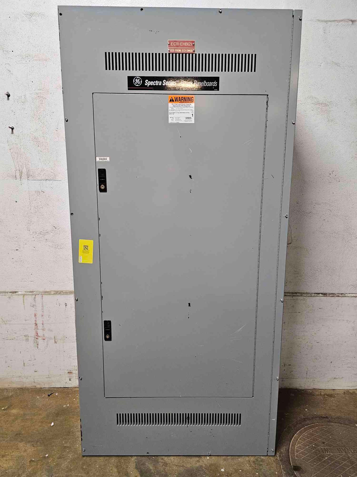 800A GE APN Spectra 6 Breaker Panelboard 277/480v SELA36 (108100)