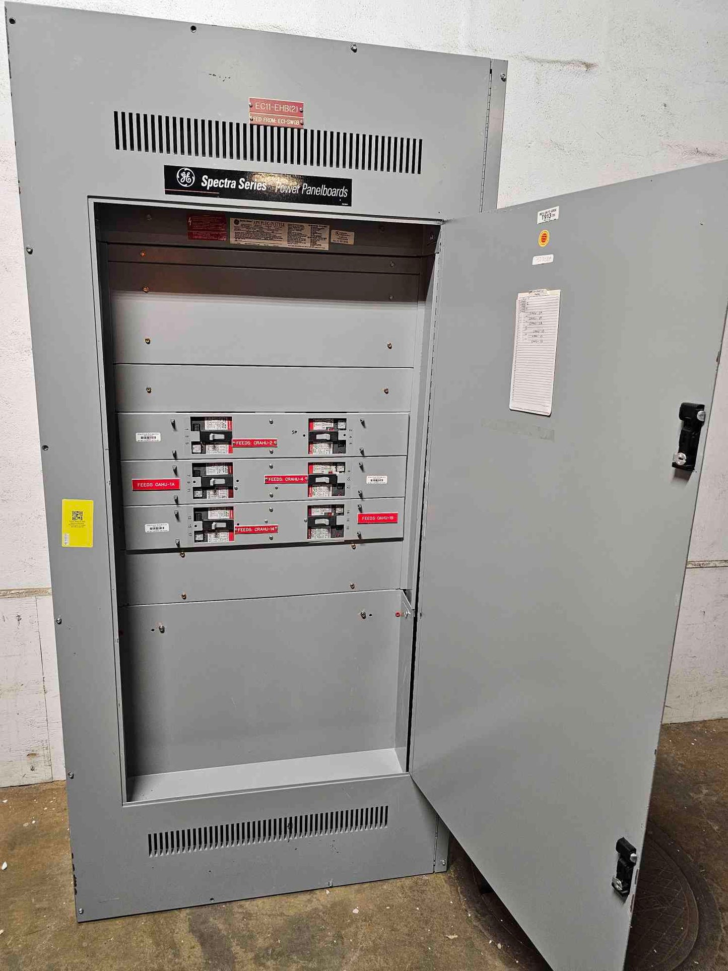 800A GE APN Spectra 6 Breaker Panelboard 277/480v SELA36 (108100)