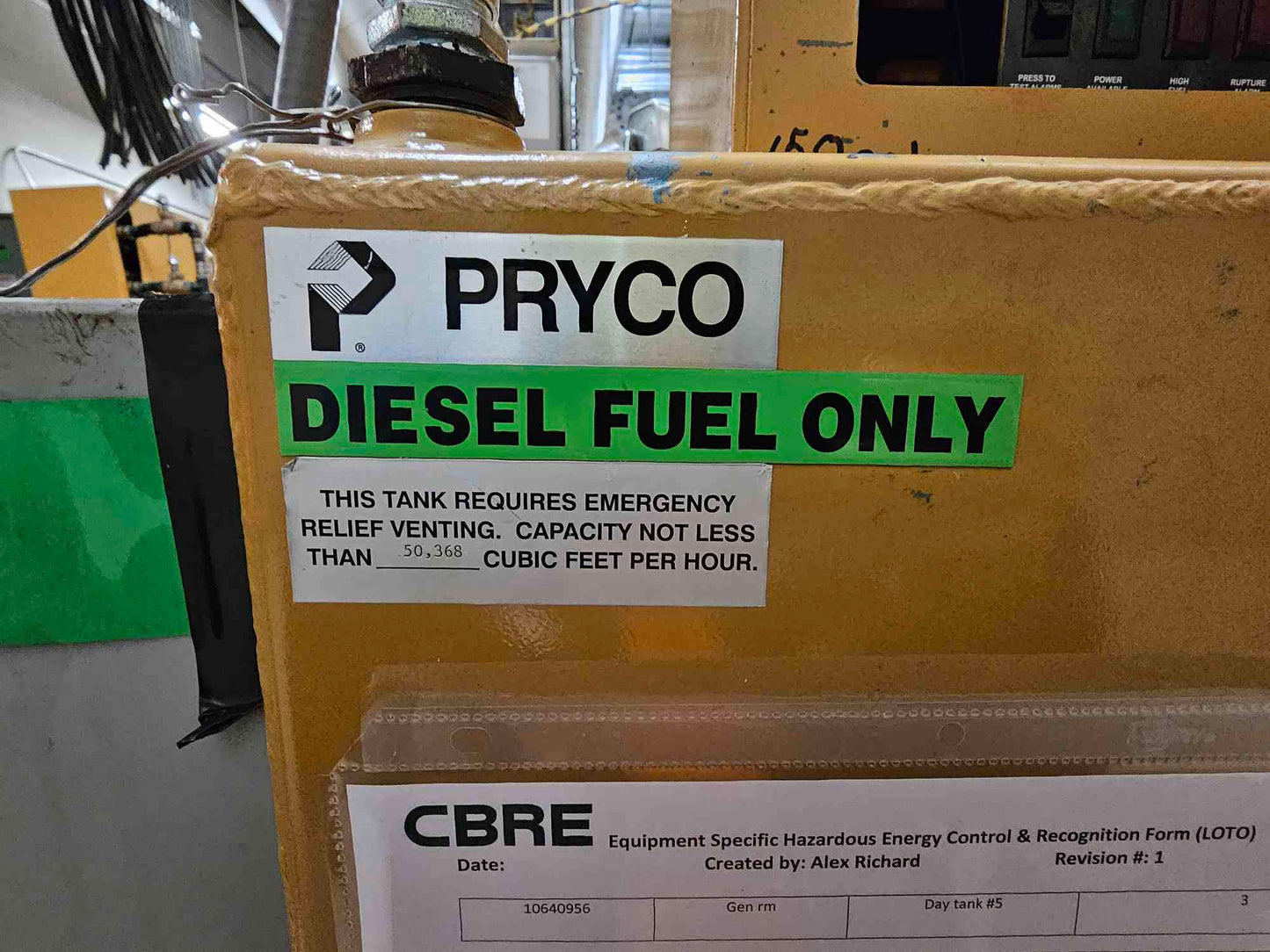 Pryco Diesel Tank (9447AA)(9447AA)