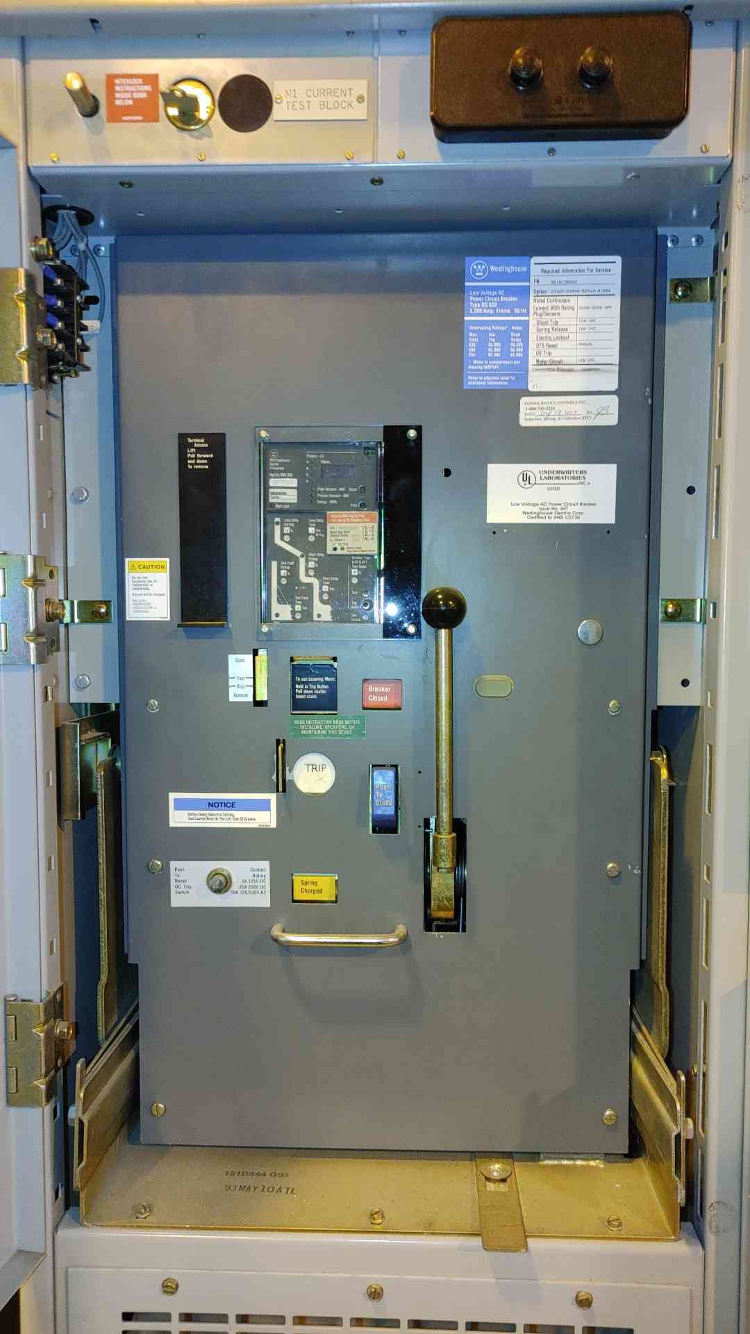 3200A / 4000A Westinghouse VCP DS Switchgear 4x 800a Breakers 2x 3200a Main(101492)