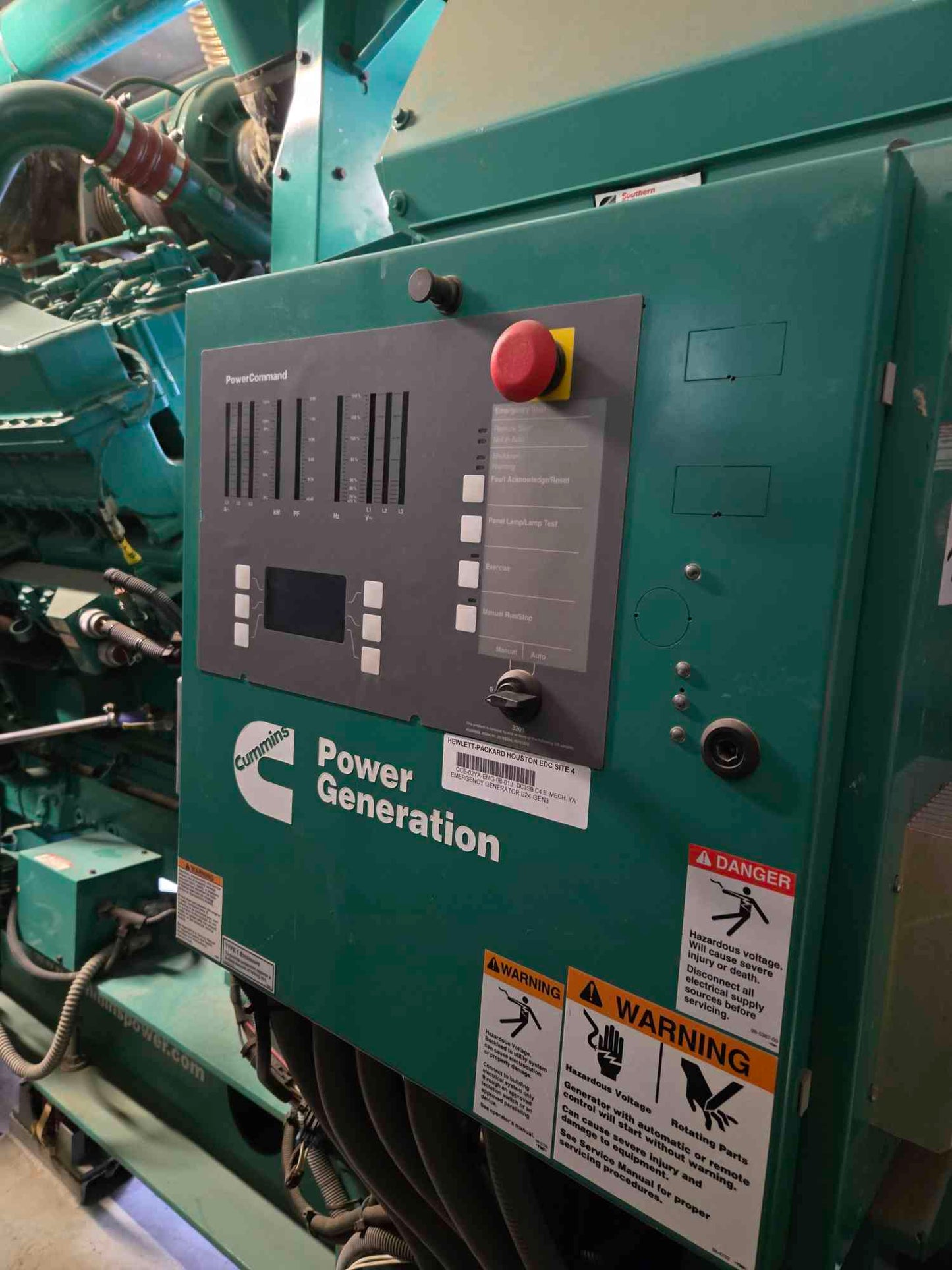 2MW 2000KW 2 Megawatt Cummins Diesel Generator 2000DQKAB 7200/12470v