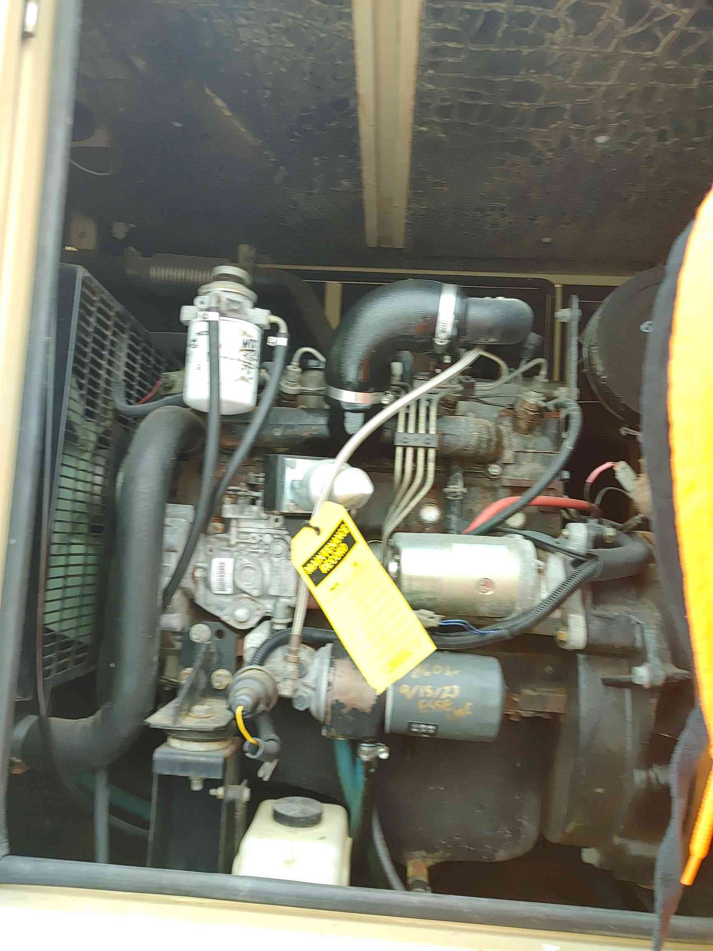 35KW GENERAC Diesel Generator 120/240 1PH 860Hrs. TESTED (SKU: 104501)(104501)