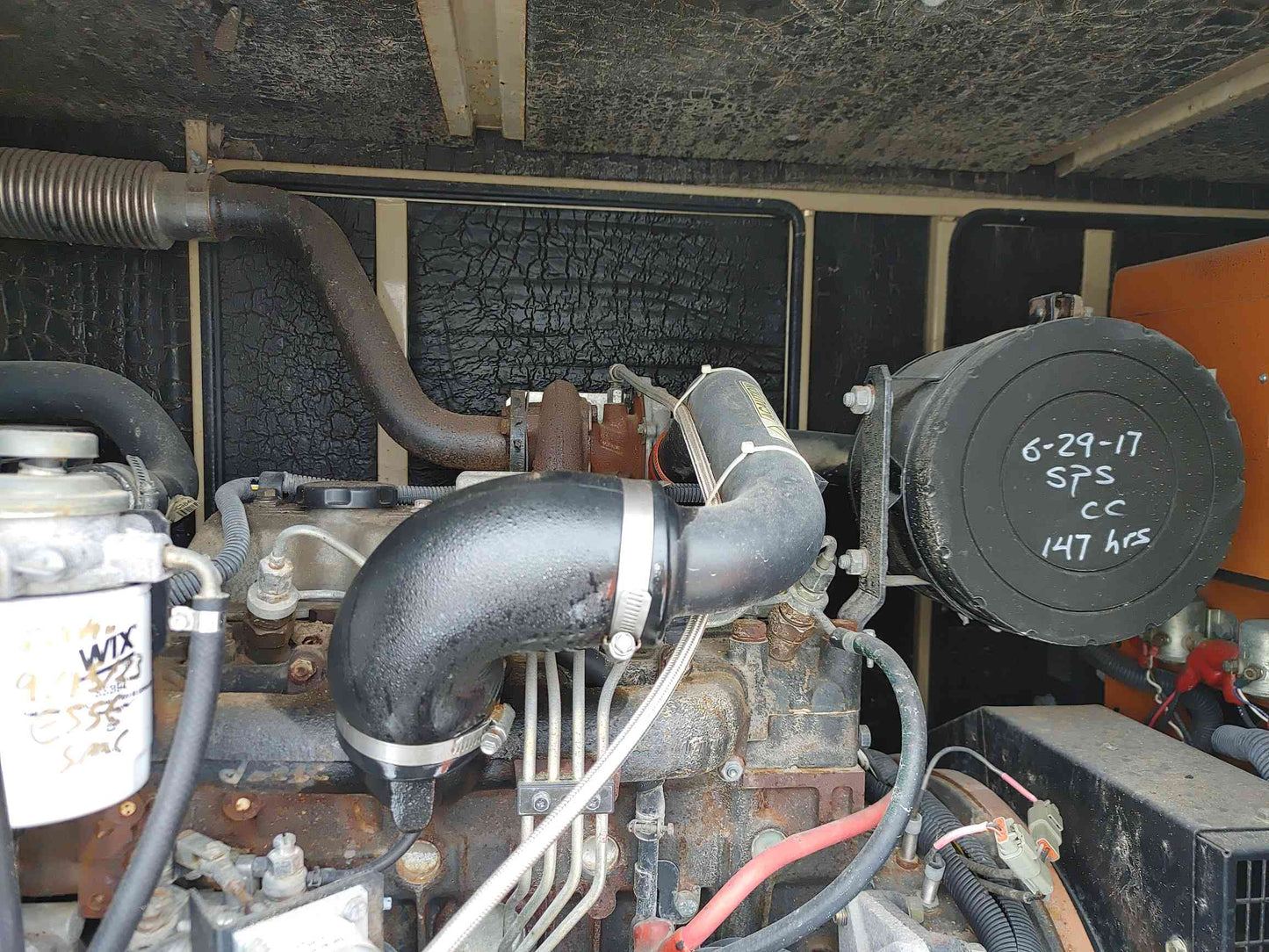 35KW GENERAC Diesel Generator 120/240 1PH 860Hrs. TESTED (SKU: 104501)(104501)