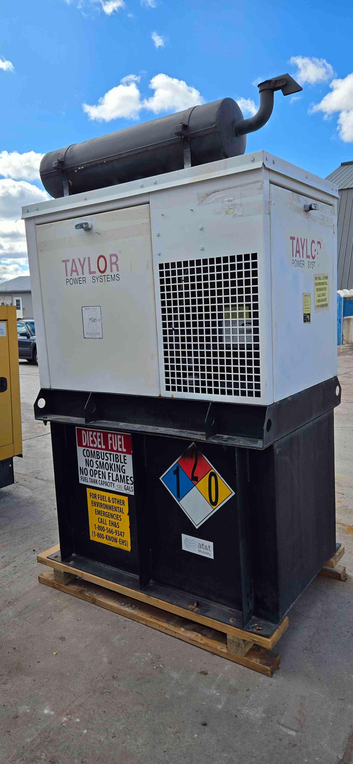 20KW Taylor Power Generator 4LE1 Isuzu Diesel 516 Hrs. TESTED '00