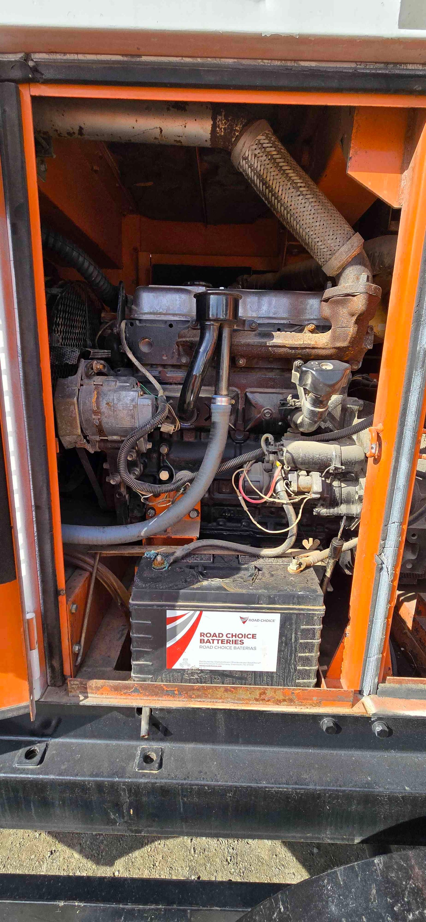 36KW MultiQuip WhisperWatt Generator Isuzu Diesel W/ Trailer 97' TESTED 8000Hrs