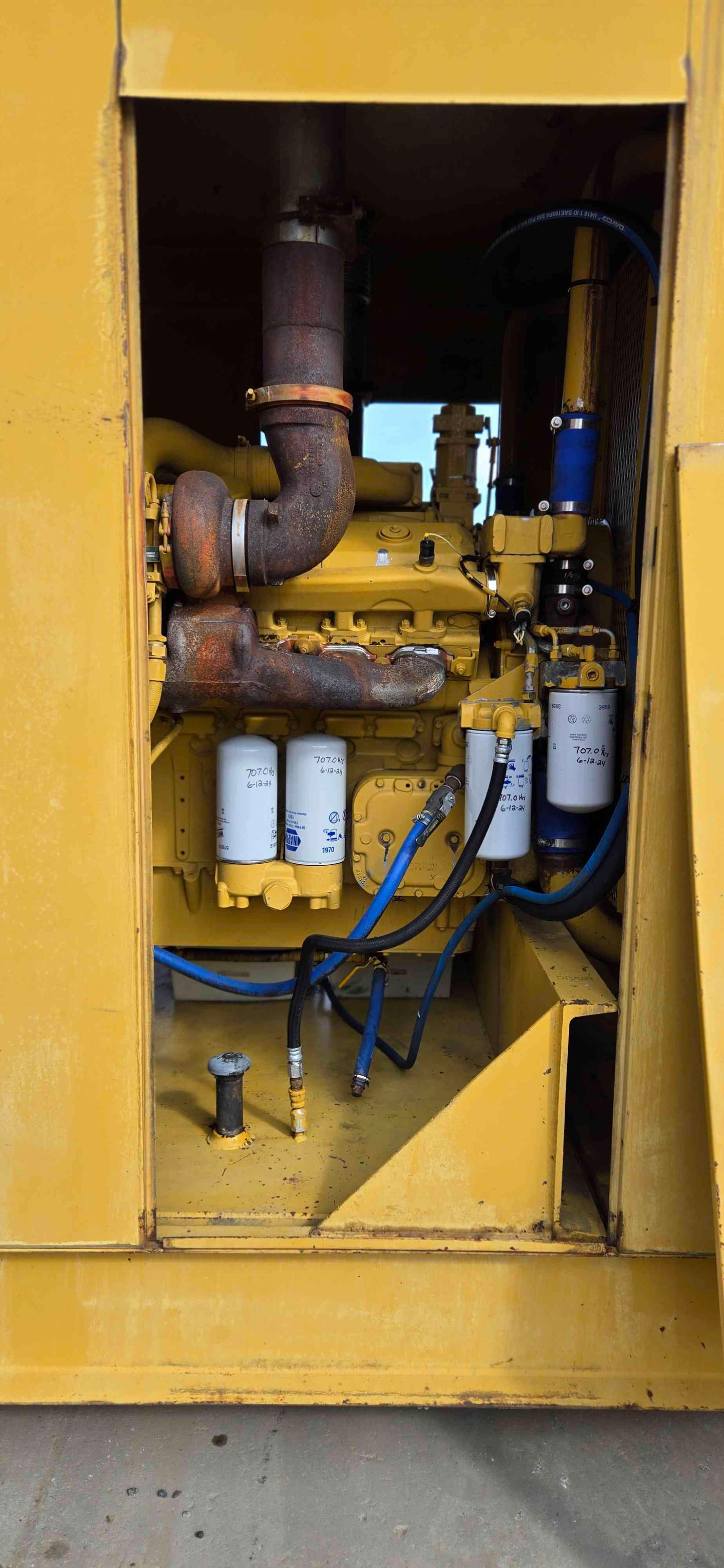 500KW Katolight Detroit Diesel Generator 714Hrs TESTED '95