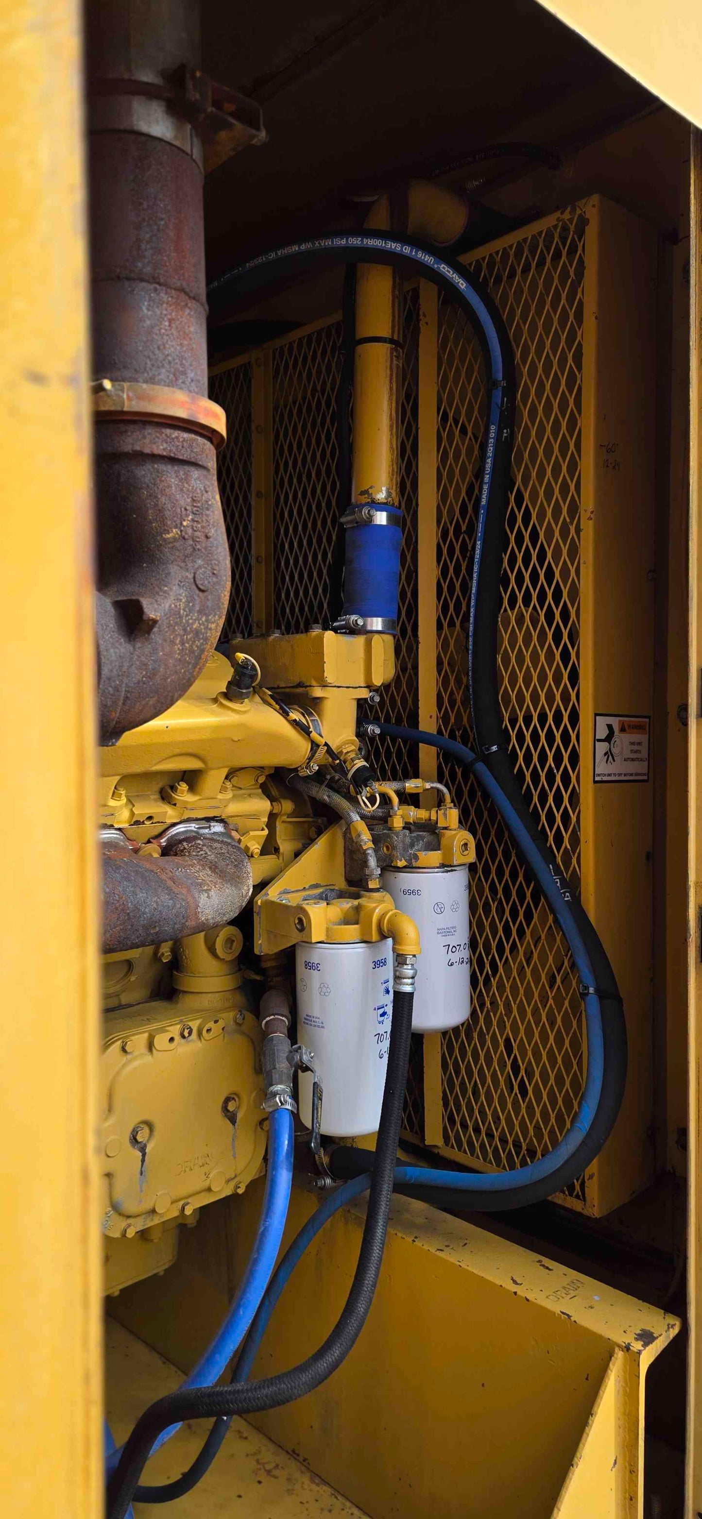500KW Katolight Detroit Diesel Generator 714Hrs TESTED '95