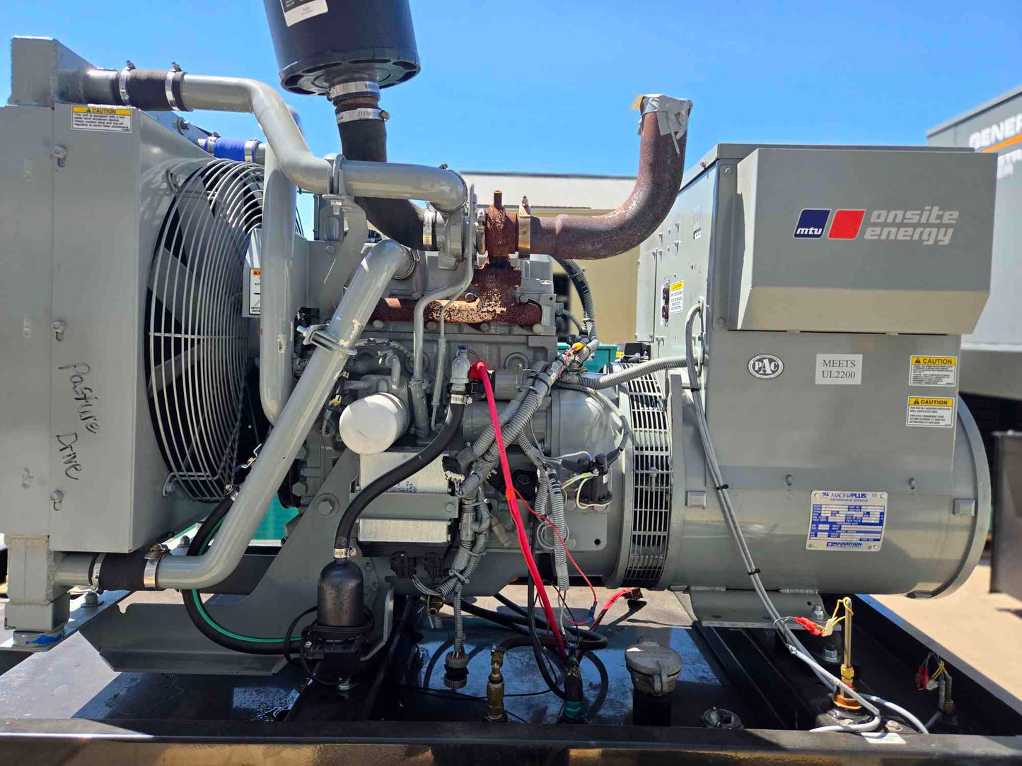 50KW MTU Generator 4024 John Deere Diesel 1Ph '13 148Hrs. LOAD TESTED