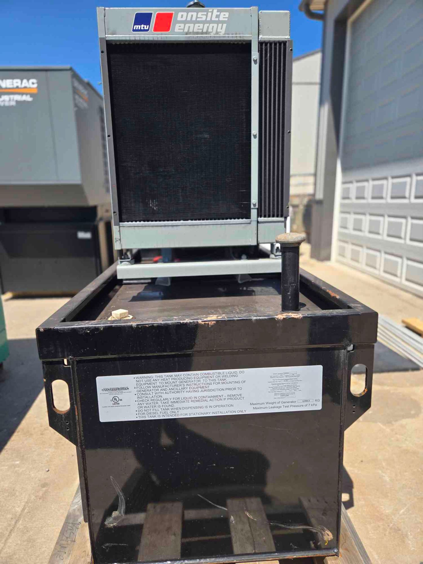 50KW MTU Generator 4024 John Deere Diesel 1Ph '13 148Hrs. LOAD TESTED