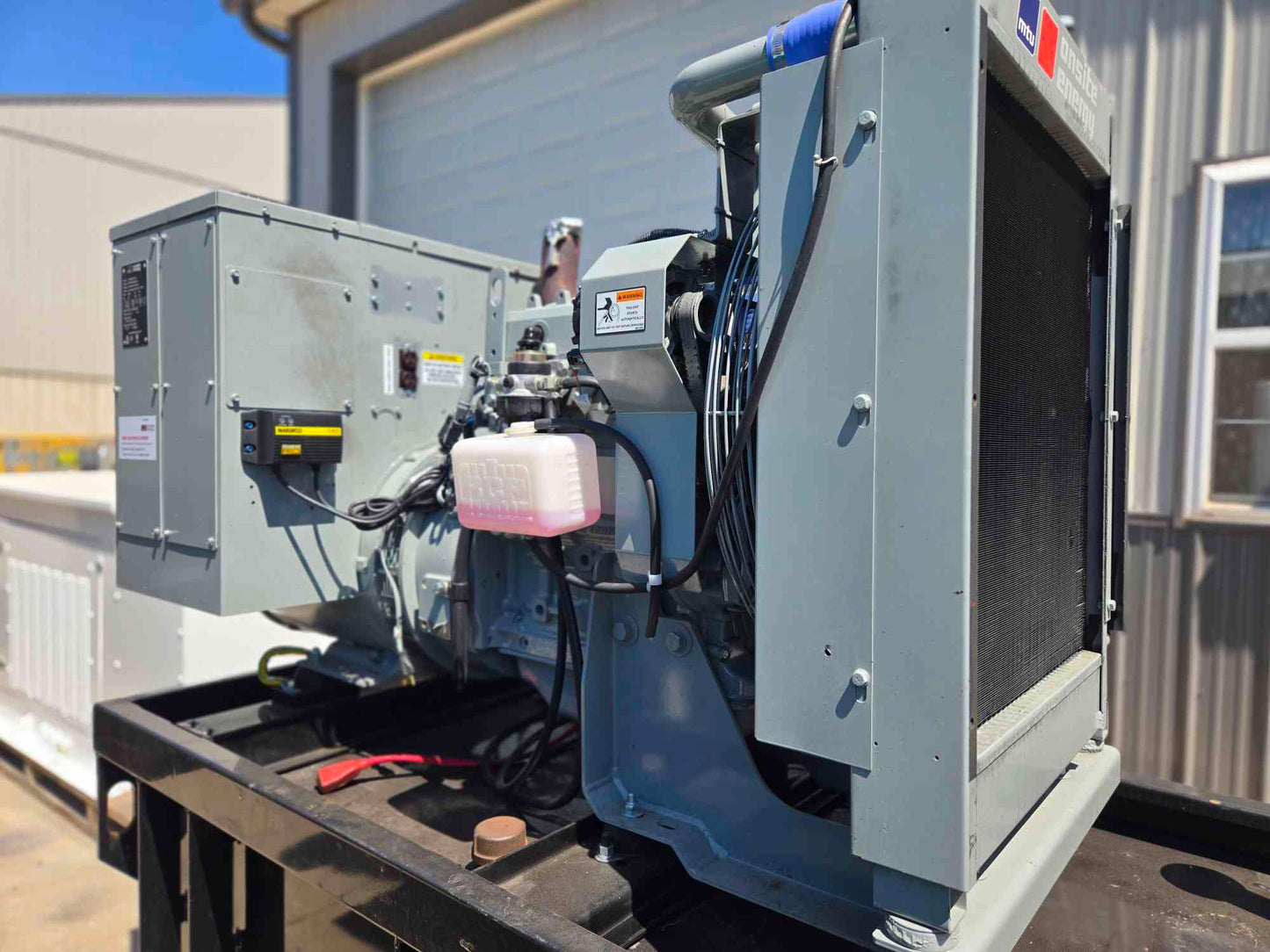 50KW MTU Generator 4024 John Deere Diesel 1Ph '13 148Hrs. LOAD TESTED