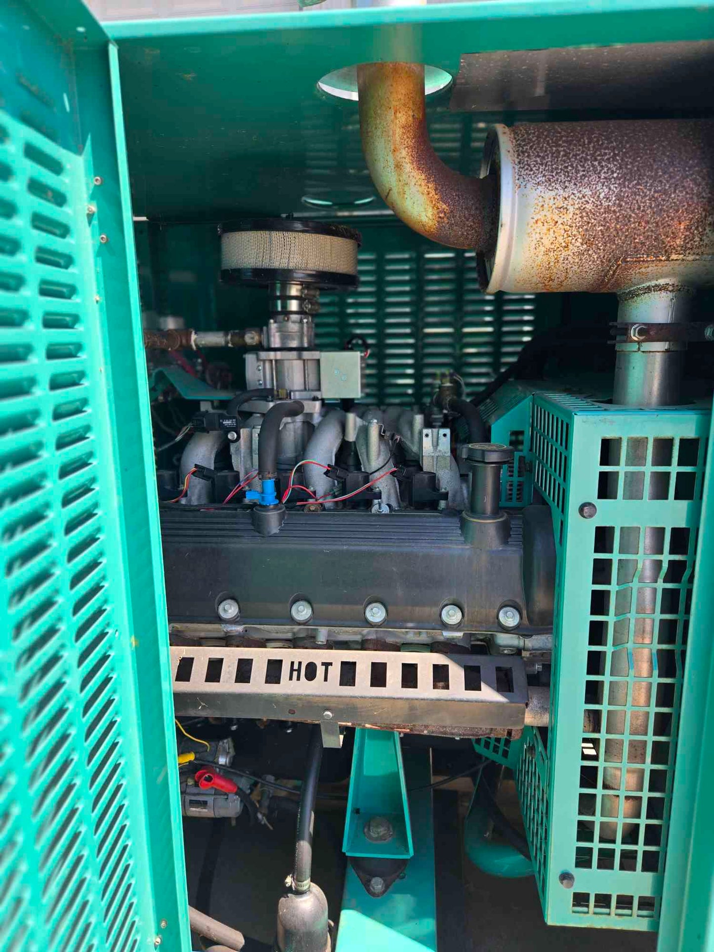 60KW Onan Generator 6.8L Ford LP Nat Gas '08 608 Hrs. LOAD TESTED