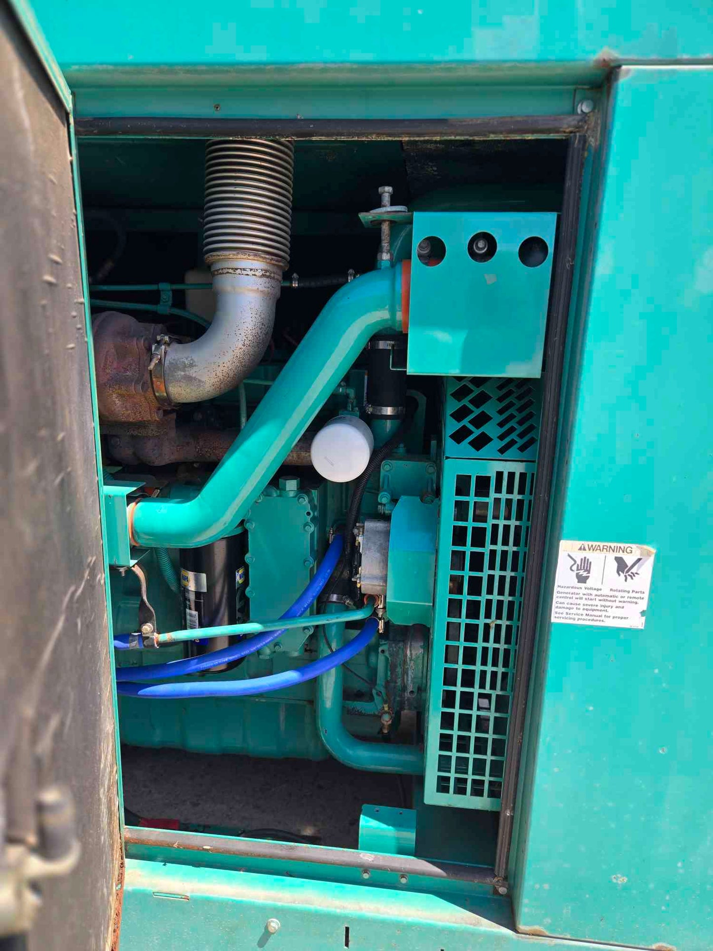 125KW Onan 8.3 Cummins Quiet Site Generator LP Nat Gas '01 954Hrs TESTED