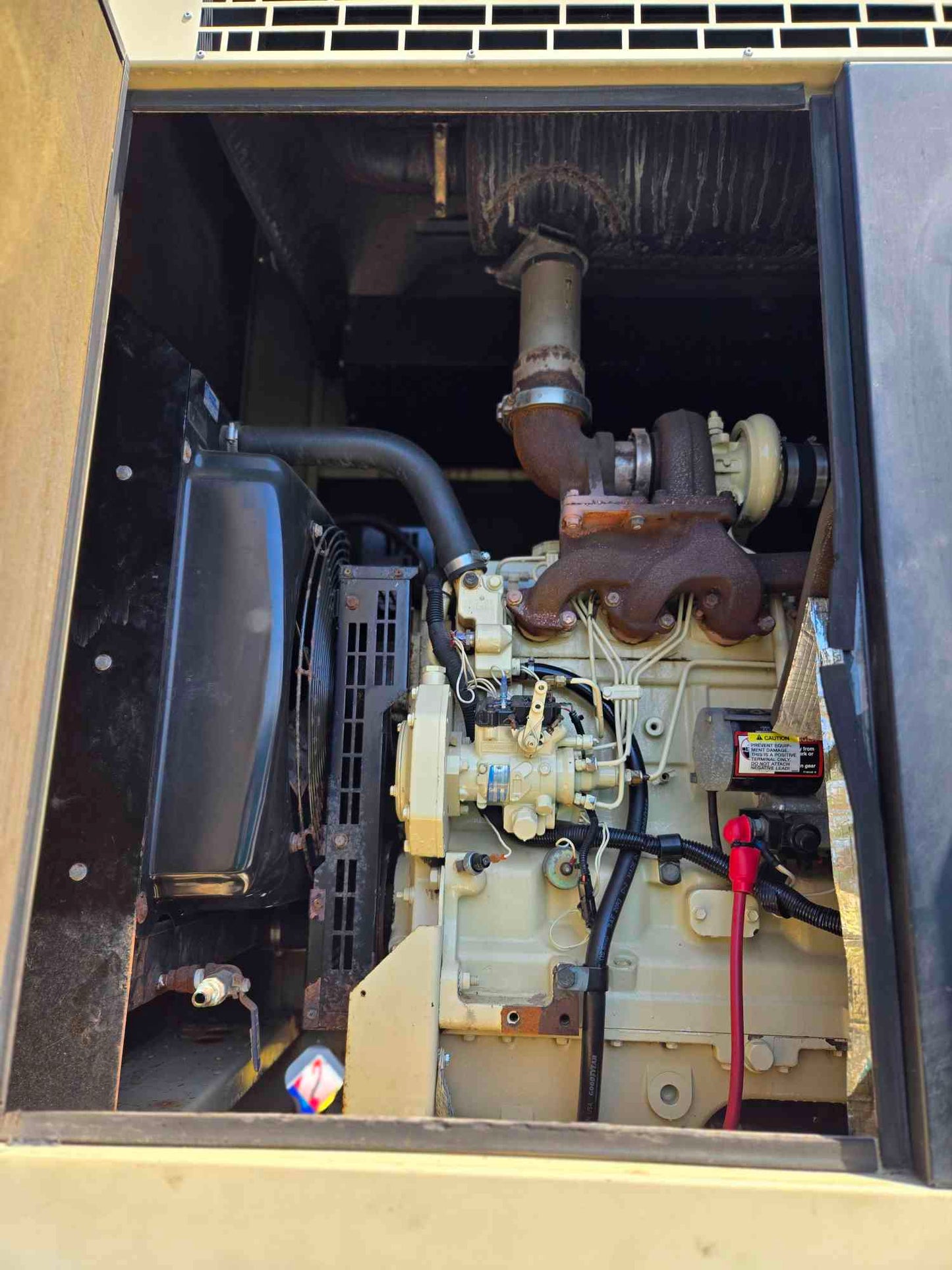 58KW 60KW Kohler Generator 4045 John Deere Diesel '05 5334Hrs. LOAD TESTED