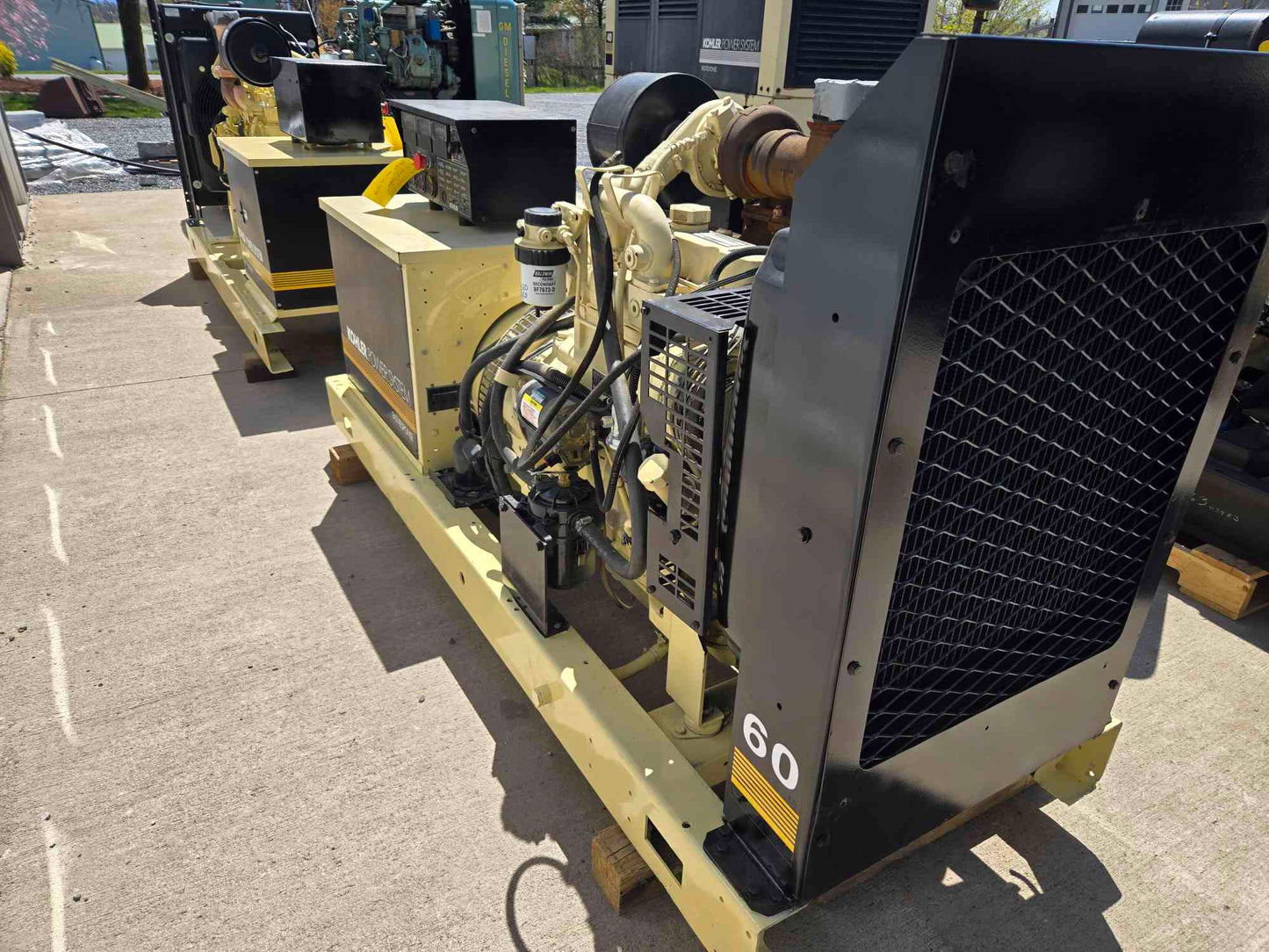 54KW 60KW Kohler Generator 4039 John Deere Diesel '01 337Hrs LOAD TESTED