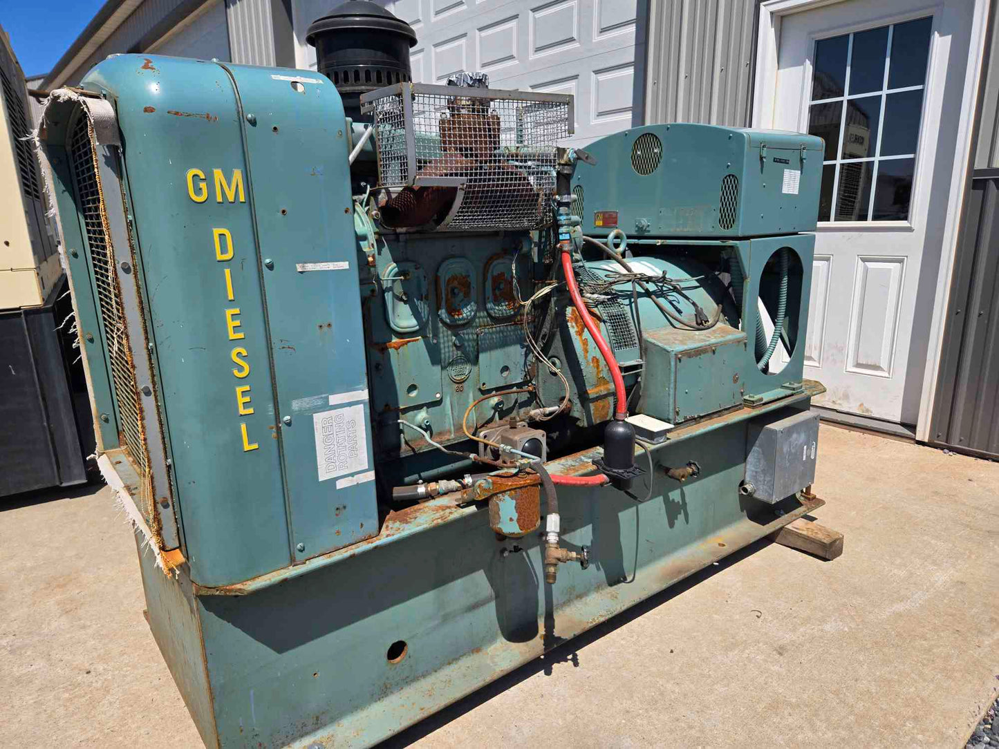 45KW GM Detroit Diesel 3Ph Generator 1914Hrs LOAD TESTED