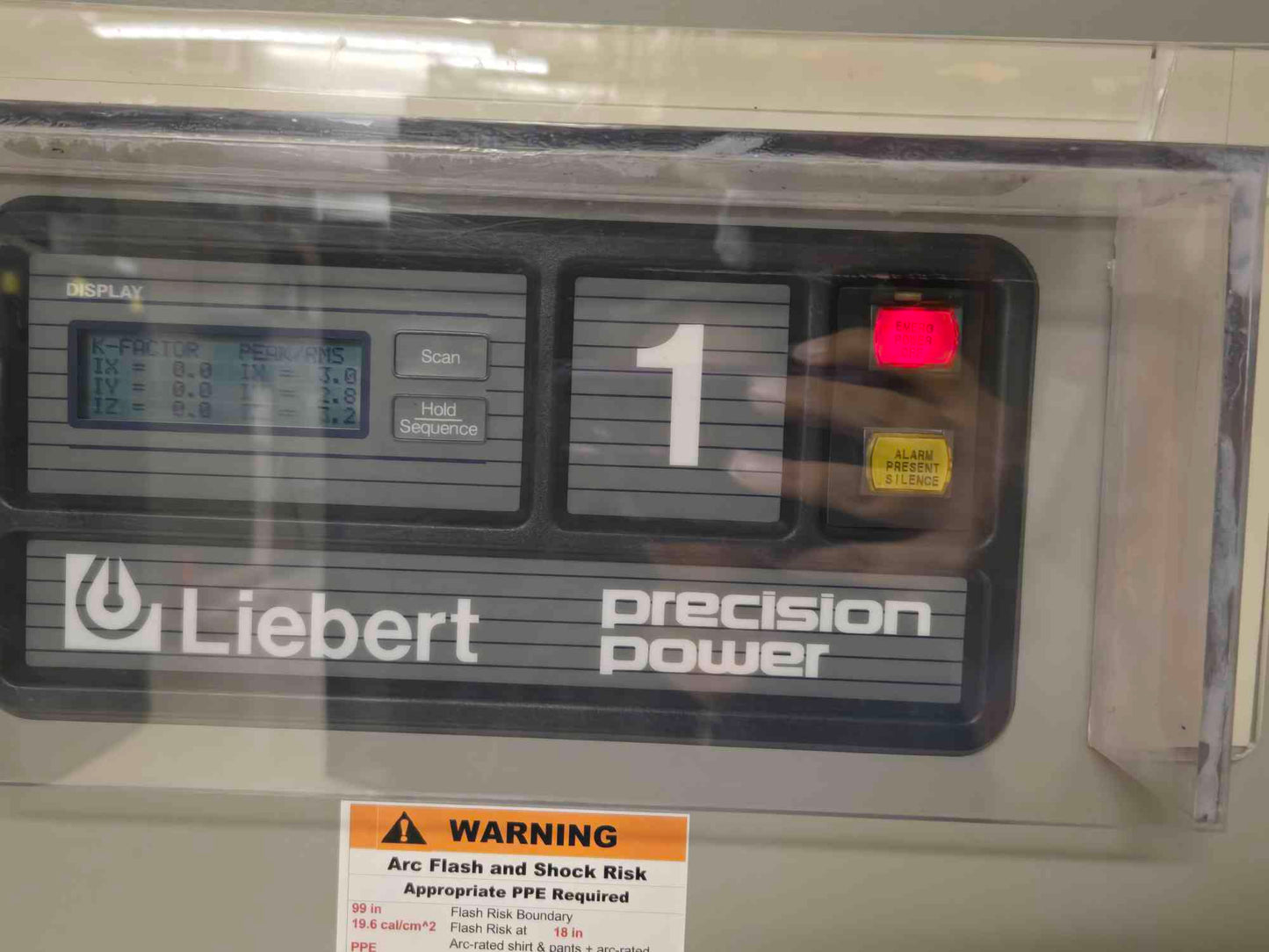 150KVA Liebert PPA150C PDU 480v in 208/120 out (108561)