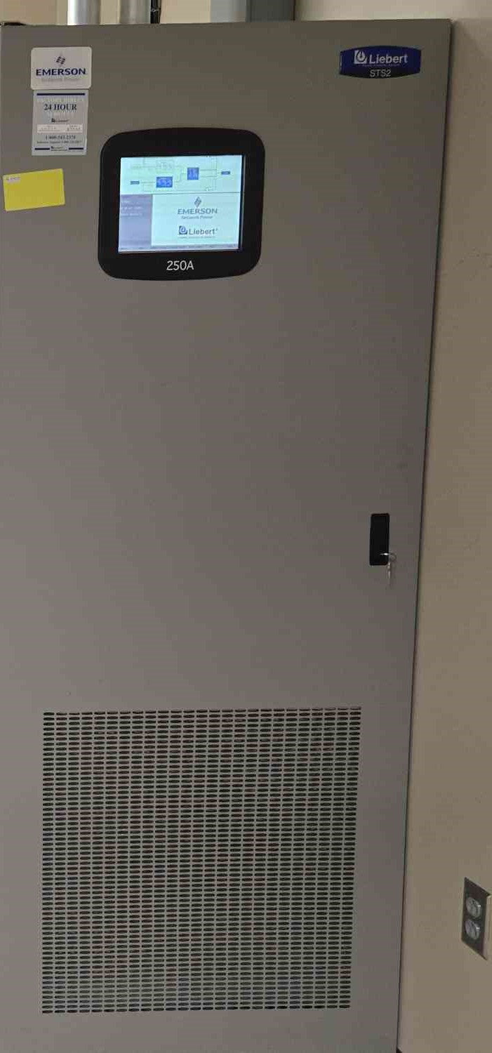 Liebert STS 250 Amp 480V STS2 250A Static Transfer Switch