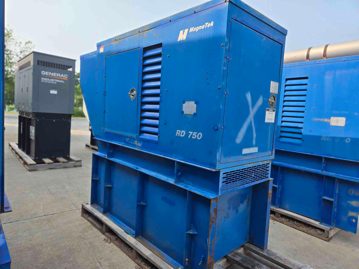 60KW MagneTek 4-236T Perkins Diesel Generator '98 684Hrs TESTED