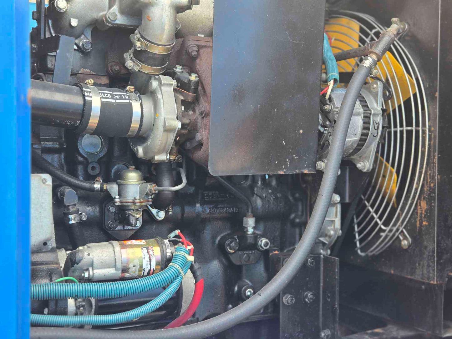 60KW MagneTek 4-236T Perkins Diesel Generator '98 684Hrs TESTED