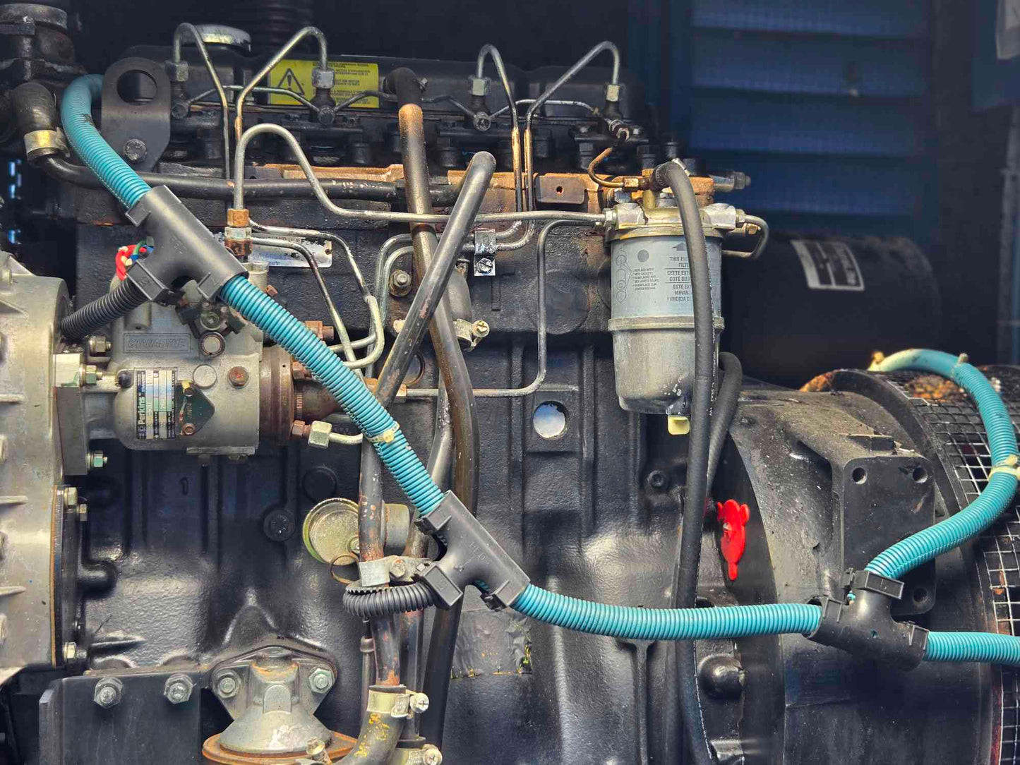 60KW MagneTek 4-236T Perkins Diesel Generator '98 684Hrs TESTED