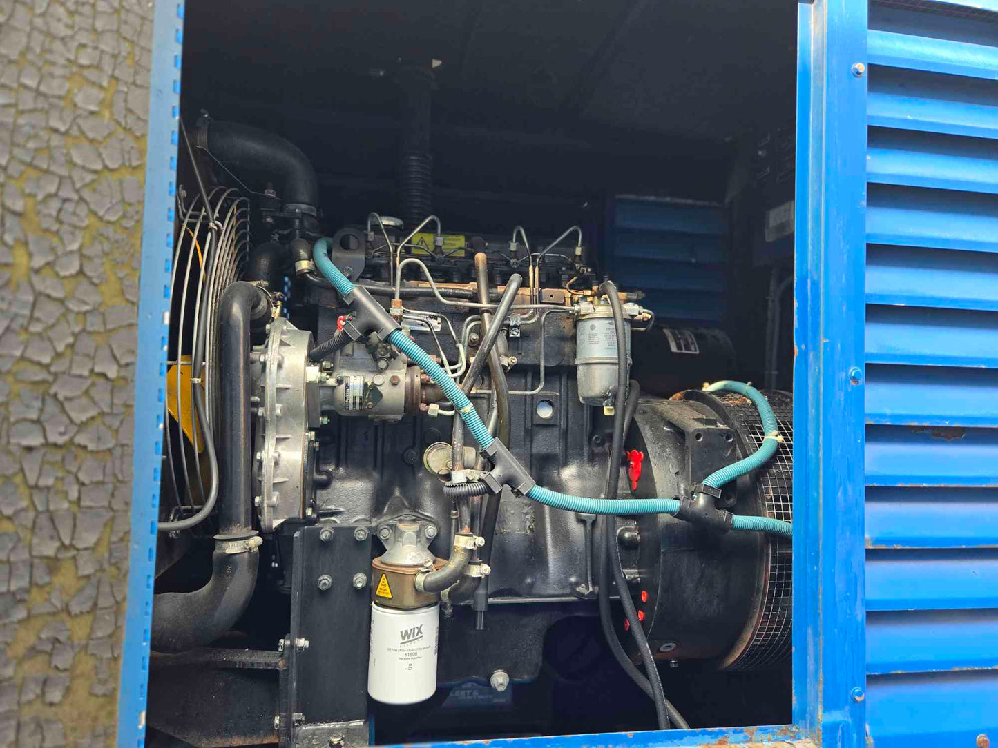 60KW MagneTek 4-236T Perkins Diesel Generator '98 684Hrs TESTED