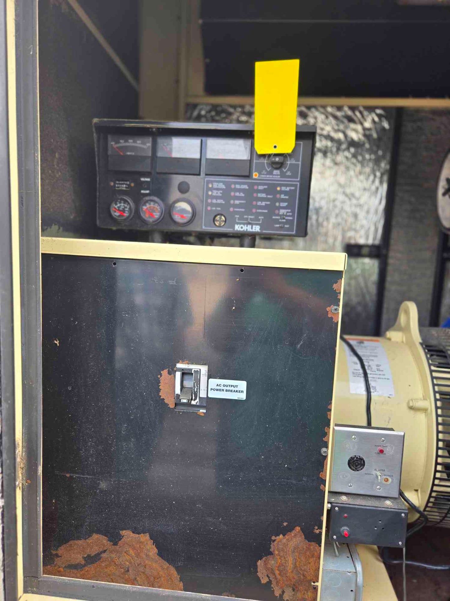 40KW Kohler 3029T John Deere Diesel Generator 340Hrs TESTED