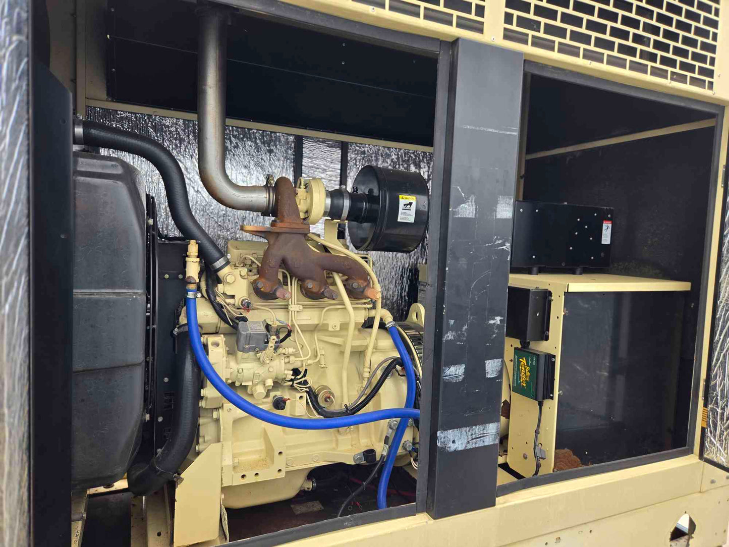 40KW Kohler 3029T John Deere Diesel Generator 340Hrs TESTED