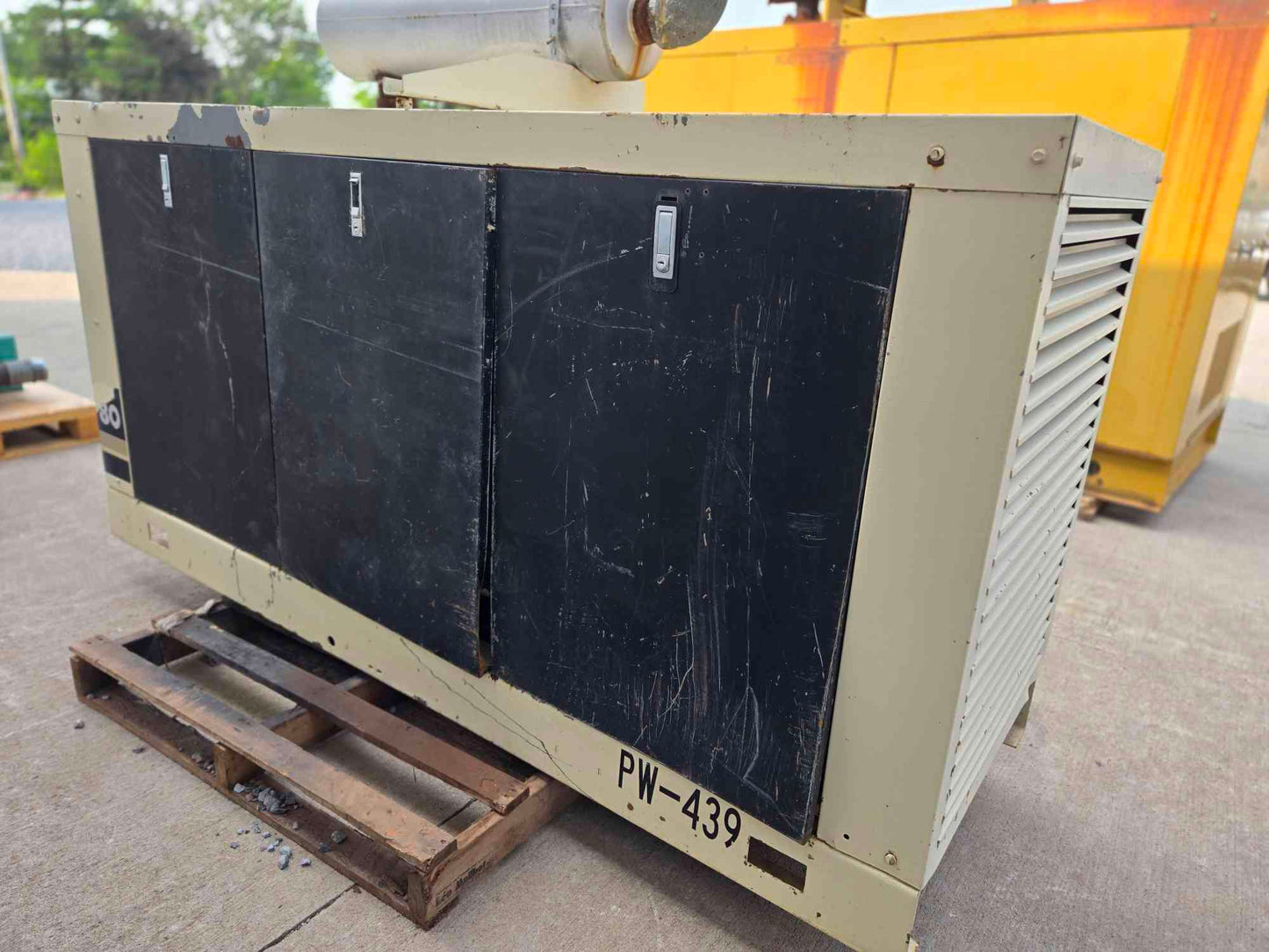 80KW Kohler 5.9L Cummins Diesel Generator '89 1802 Hrs TESTED