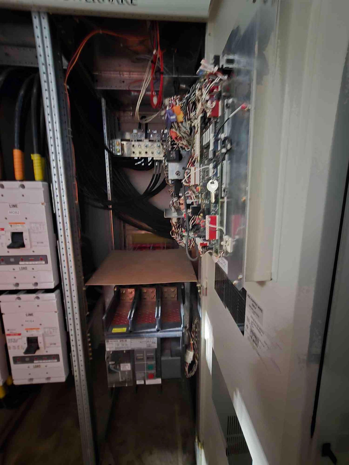 2000A Powerware 480V UPS Bypass Control 3 Section SPB Cutler Hammer