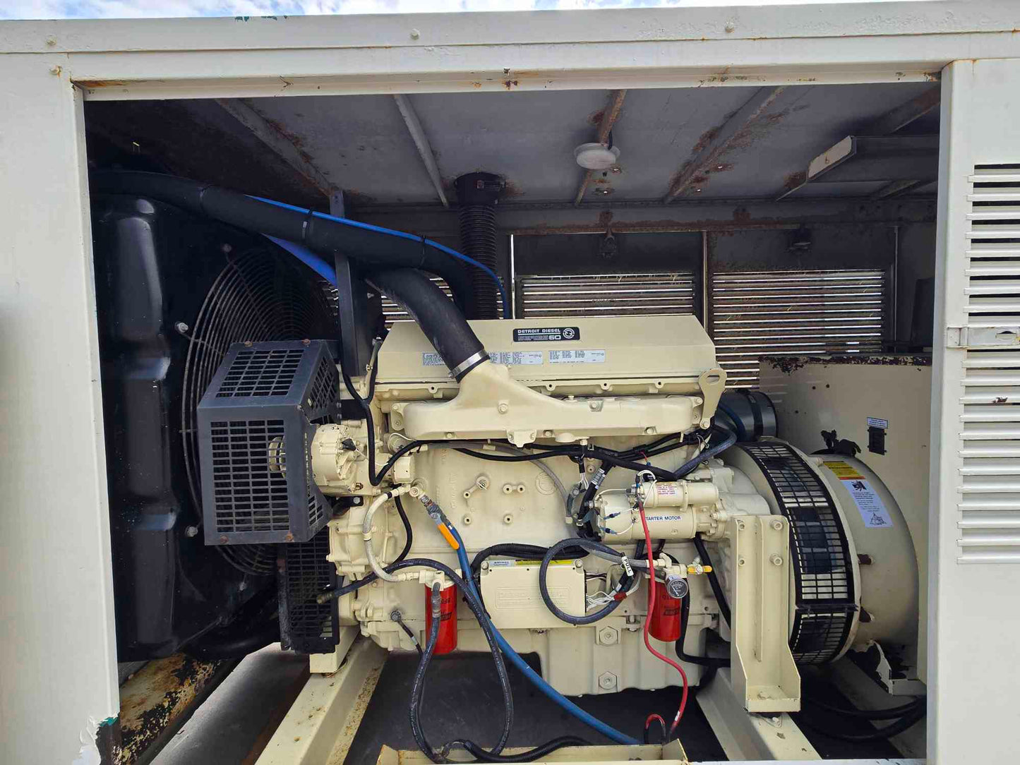 250KW / 265KW Kohler Series 60 Detroit Diesel 336 Hrs TESTED